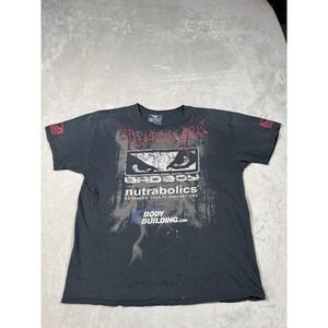 Bad Boy MMA Shirt Size XL Black Diego Sanchez